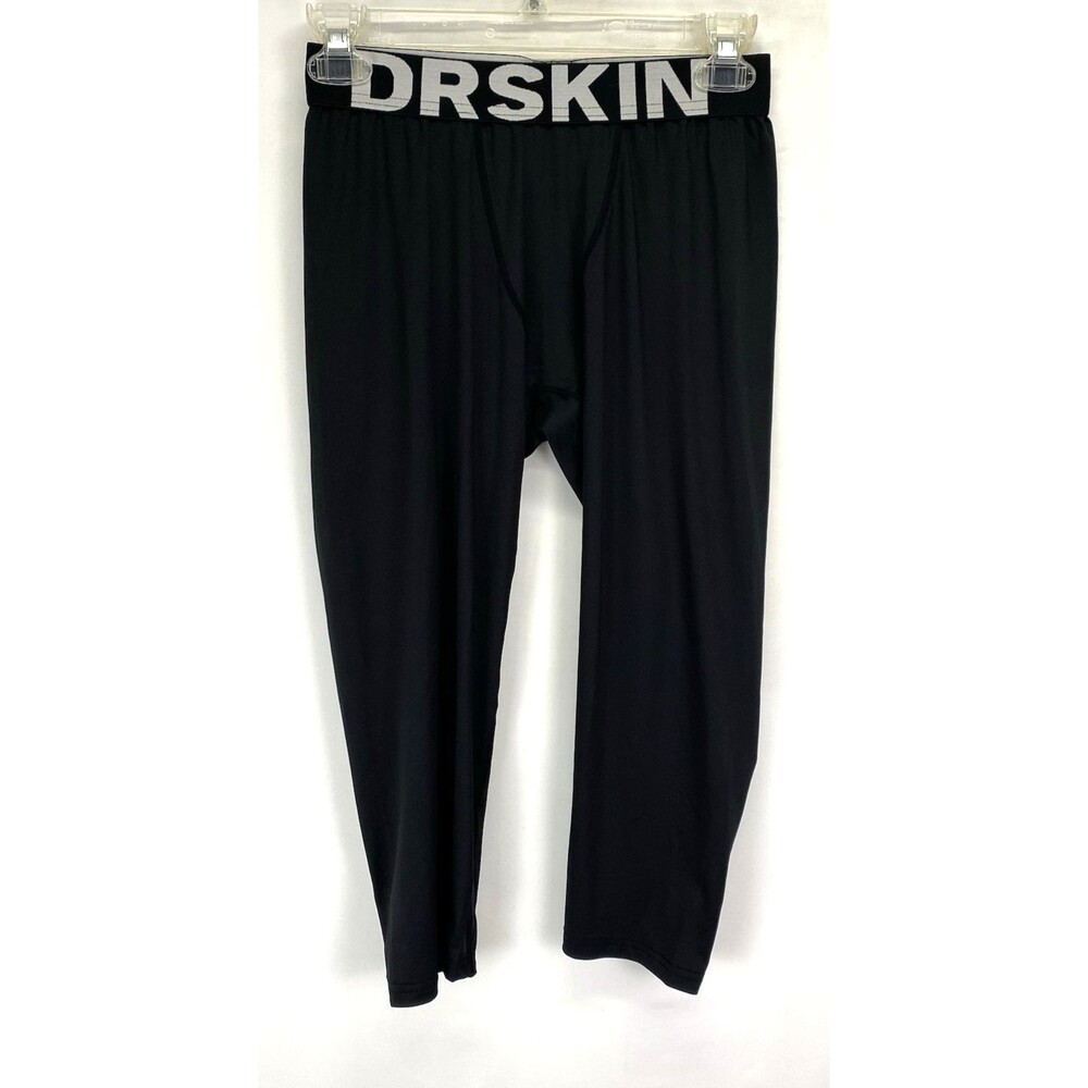 Dr Skin Men’s Black Compression Pants Base layer Activewear Size Medium